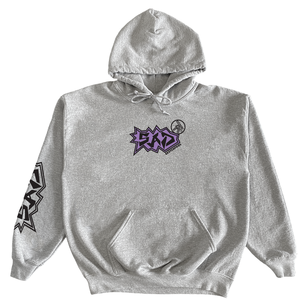 Sketch Tool Heather Grey Hoodie