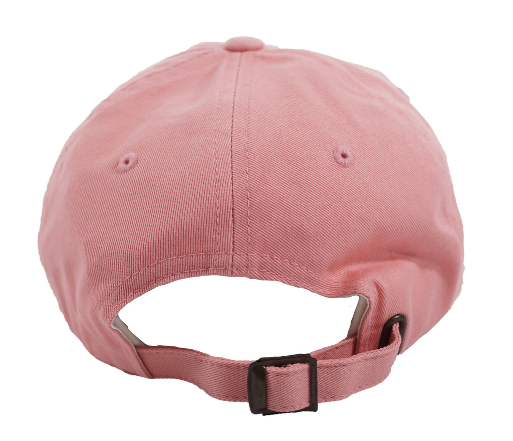 Skateboard pink dad hat masked goon design