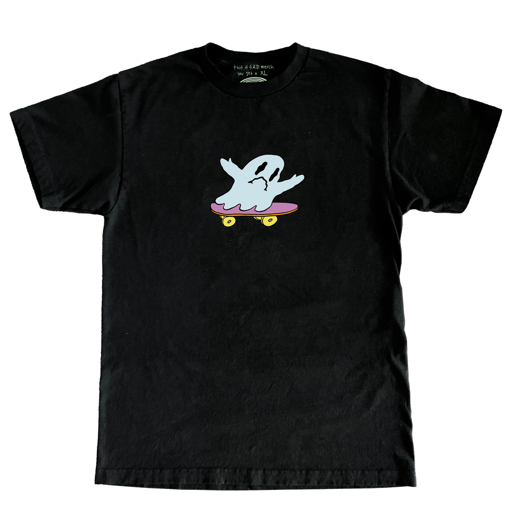 Skate Ghost Tee - White