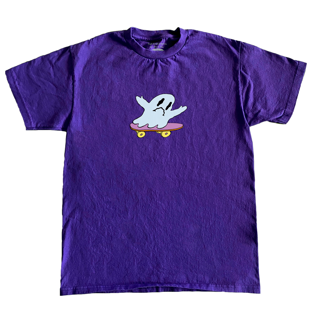 Skate Ghost Tee - Purple