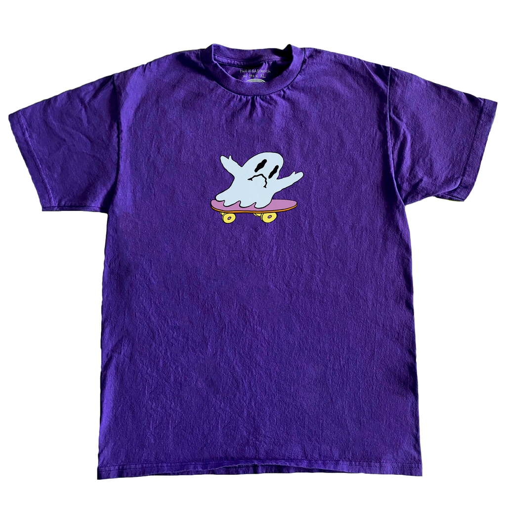 Skate Ghost Tee - White